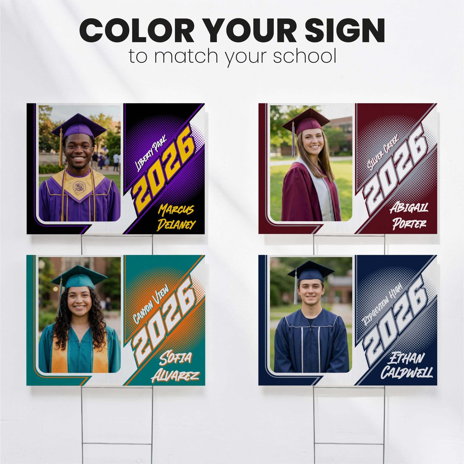 Amplify Senior Yard Sign – Custom Bundle (Class of 2026)